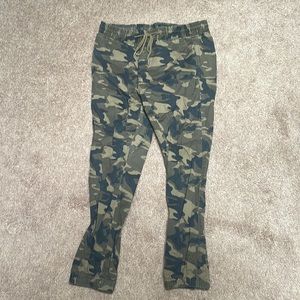 Green Camo Aeropostale Joggers